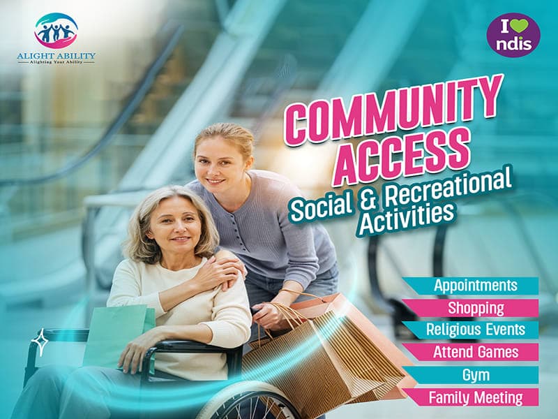 Community Access, Social and Recreational Activities